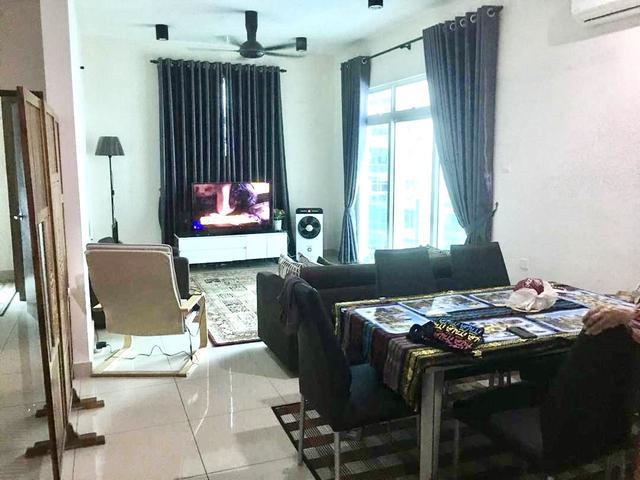 M Condominium Larkin Perdana Larkin 3 Bed 2 Bath Fully near Bus Stop