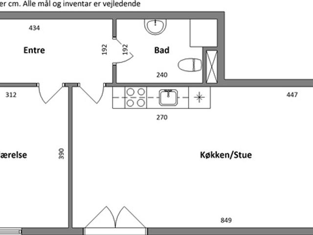 Mælkevejen, 77 m2, 2 værelser, 6.578 kr Skørping, Nordjylland