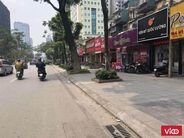 Mặt phố Láng Hạ quận Đống Đa 99m2, lô góc nở hậu, vỉa hè 8m, cạnh Đại Sứ Quán Mỹ, 52 tỷ