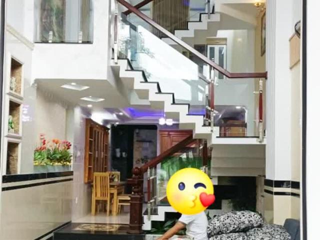 Mặt Tiền Thụt Tân Thới Hiệp Quận 12, Dt. 72m2, 3 Tầng Btct, Phù Hợp Vừa Ở Vừa Kinh Doanh
