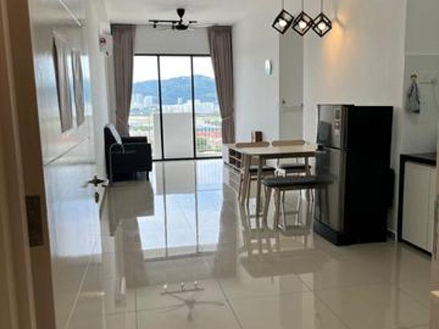 M Vista Condo Near 2nd Penang Bridge FULLY RENO FURNISHED 2CARPARKS