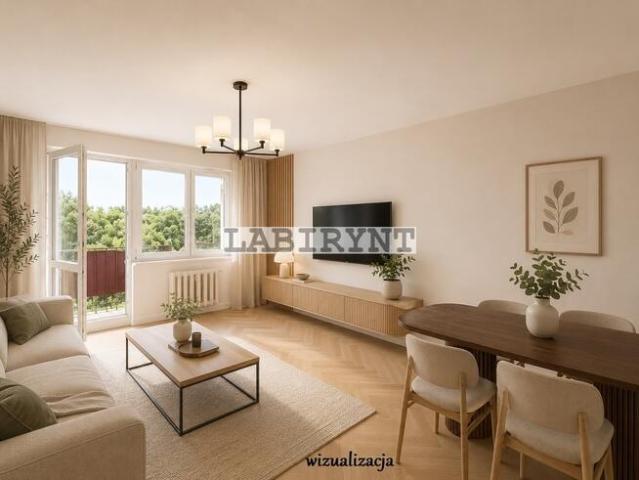 M 3 45,5m2, dwustronne, oddzielna kuchnia, balkon