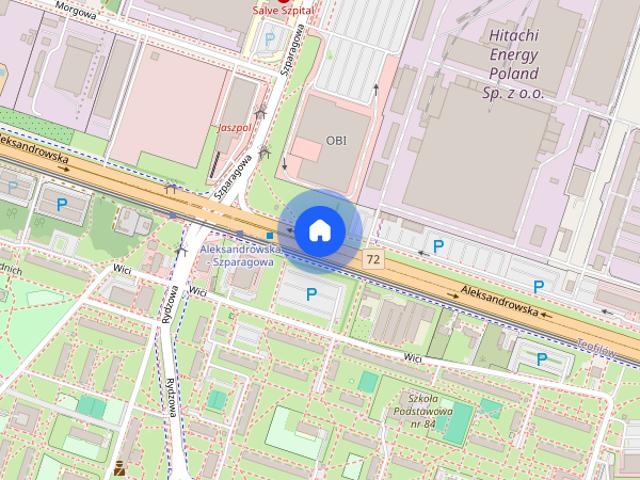 M 3 z balkonem z widokiem na park. Aleksandrowska przy ul. Wici. Bez %