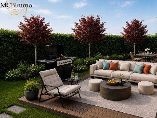 MCBimmo präsentiert eine großartige neue Wohnung mit 4,5 Zimmern auf einer Lawn Terrace