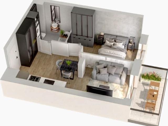 Mańkowska 34,33 m², Warszawa
