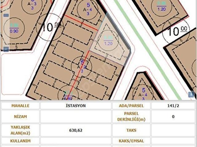 MAMAK LALAHANDA 4 KAT İMARLI TEK TAPU 630 M2 1.20E KÖŞE PARSEL !