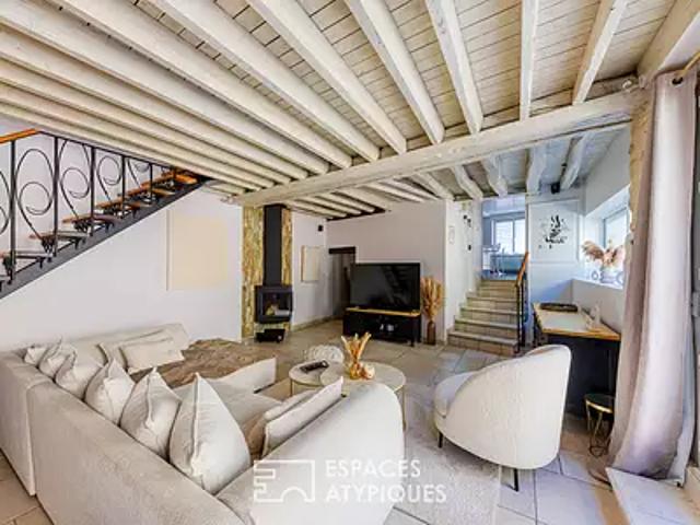 Mantes la Ville 78711 Achat / Vente maison 6 pièces t6 au dernier étage terrasse