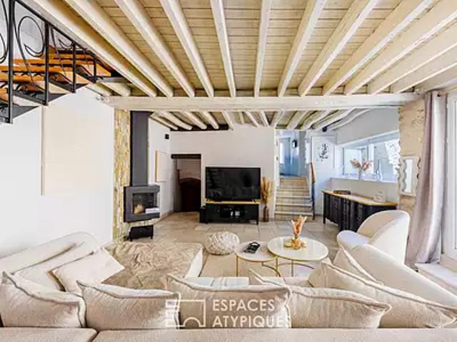 Mantes la Ville 78711 Achat / Vente maison 6 pièces t6 au dernier étage terrasse