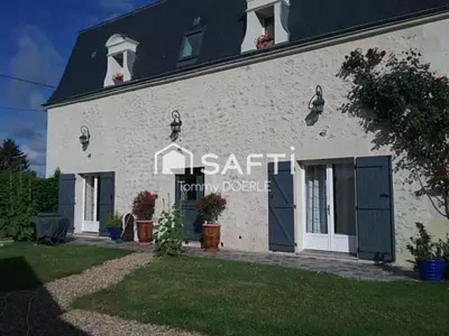 Manthelan 37240 Achat / Vente maison 8 pièces t8 terrasse parking