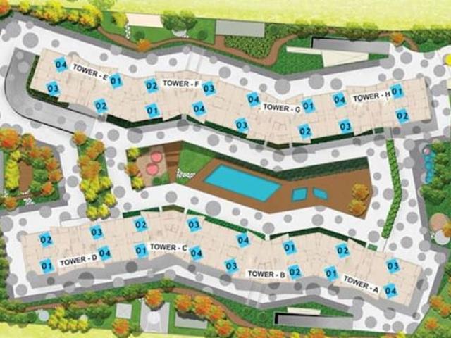 Mantri Manyata Lithos 2 Bedroom 1440 Sq. Ft. Apartment in Thanisandra Bangalore Listing ID: #10071