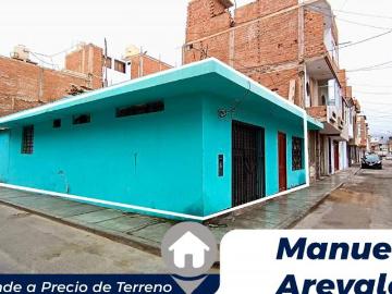 MANUEL AREVALO CASA A PRECIO DE TERRENO A UN PASO DEL MERCADO ACOMIMAR