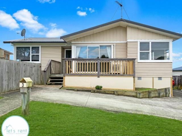 manurewa, 3 bedrooms