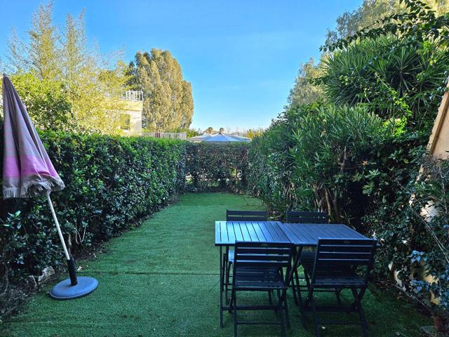 Mandelieu, 2 pièces en rez de jardin 31m² Mandelieu la Napoule