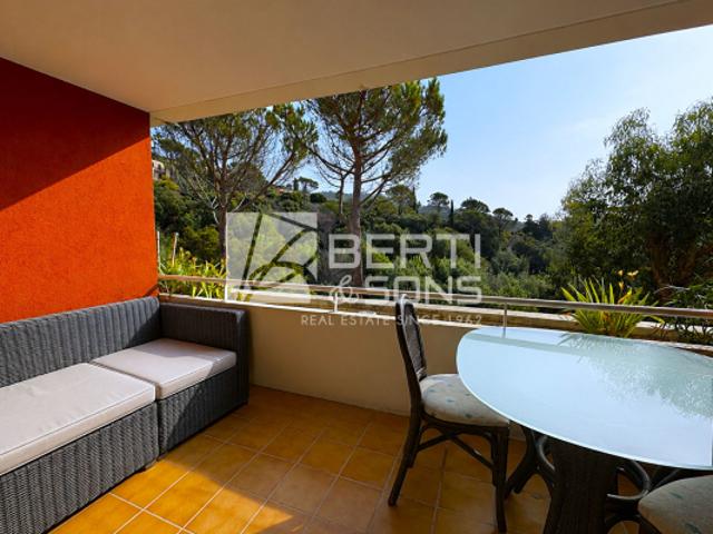 MANDELIEU GRAND DUC IDEAL INVESTISSEMENT STUDIO 28M² AVEC PARKING PRIVE ET CAVE DOMAINE AVEC PISCINE, TENNIS ET SALLE DE FITNESS
