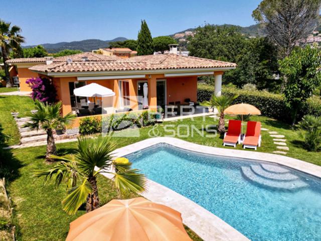 MANDELIEU DANS DOMAINE PRESTIGIEUX VILLA DE PLAIN PIED