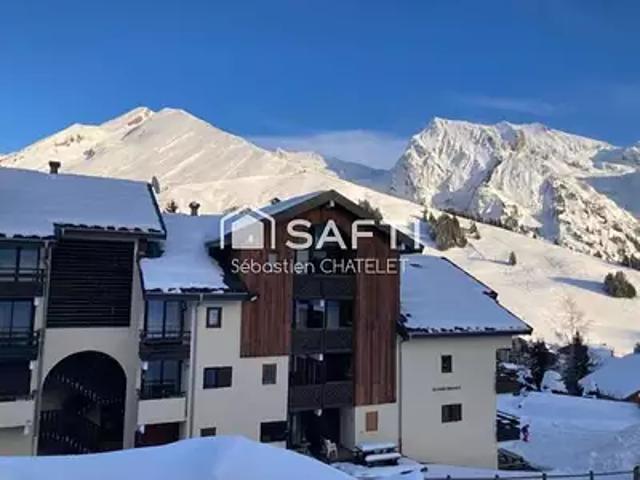 Manigod 74230 Achat / Vente appartement 1 pièce t1 balcon parking
