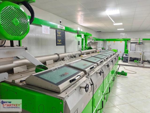 Manisa Ahmetli'de Yüksek Kapasiteli,faal Durumda Yağ Fabrikası