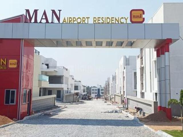 Man Airport Residency,Mankhal 4 BHK Villa For Sale Hyderabad
