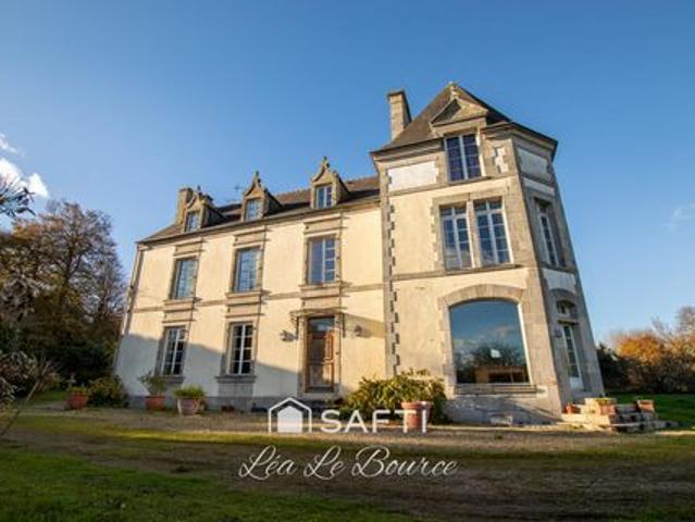 Manoir d’exception de1863 au cœur d’un parc de 2,9 hectares
