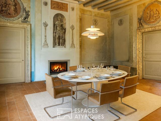 Manoir renaissance aux accents italiens 250 m2 / terrain 5 000 m2 coeur de Bourg Est Nantes