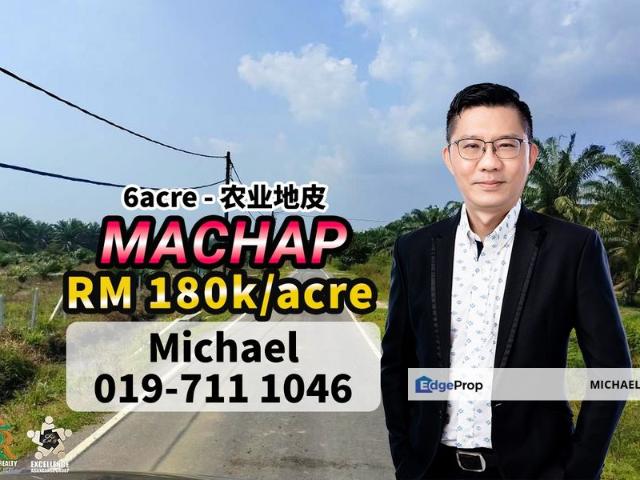 Machap Agricultural Land For Sale