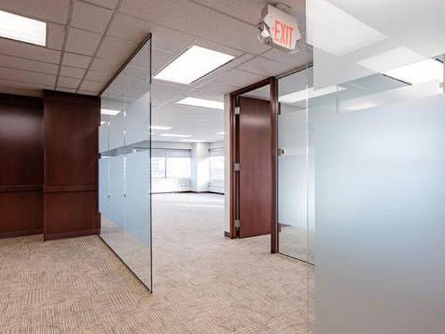 Macleod Trail Affordable High End Office Glass Wood Walls