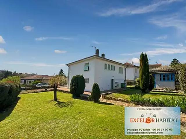 Mâcon 71000 Achat / Vente maison 5 pièces t5 jardin balcon