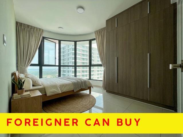 Macrolink Iskandar Puteri partial furnished with new brand ready unit
