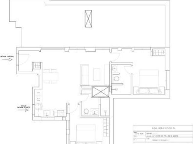 MADRID – CHAMBERÍ C/ VIRIATO PISO DE 140 M2, 44 M2 CORRESPONDE A UNA DE TERRAZA Una terraza para viv