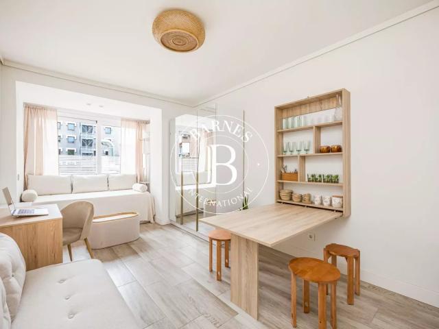 Madrid – Recoletos – Barrio de Salamanca – Elegante estudio amueblado a estrenar en ubicación prime