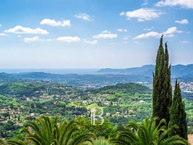 Magagnosc Propriété d'exception Vue mer panoramique au calme absolu