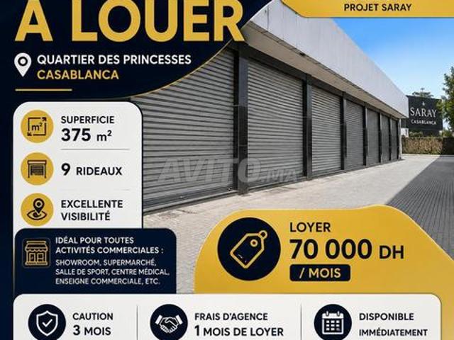 Magasin à louer Quartier les Princesses