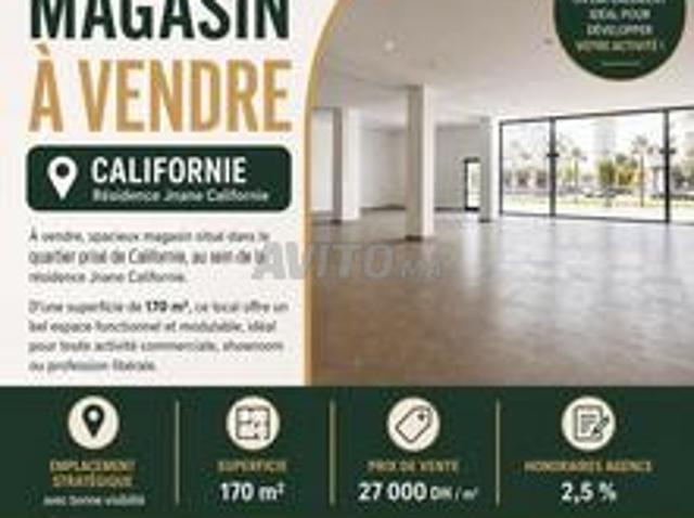 Magasin à vendre Californie