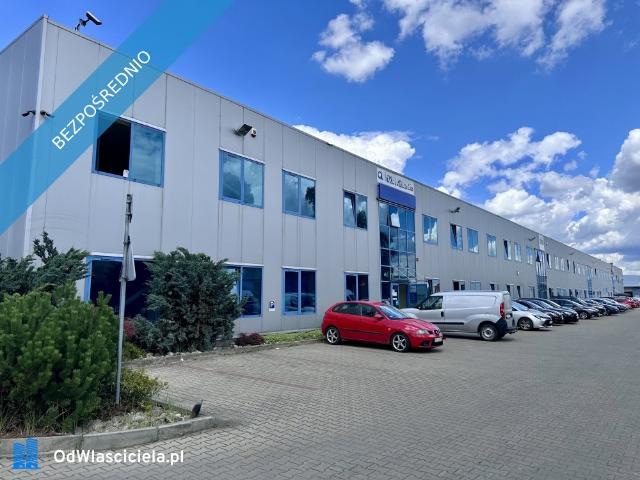 Magazyn i biuro 1629 m², monitoring, TIR, od zaraz