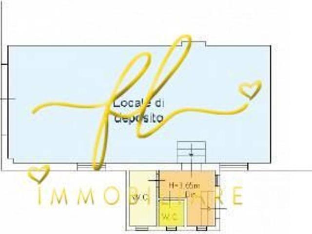 Magazzino in affitto a Cecina