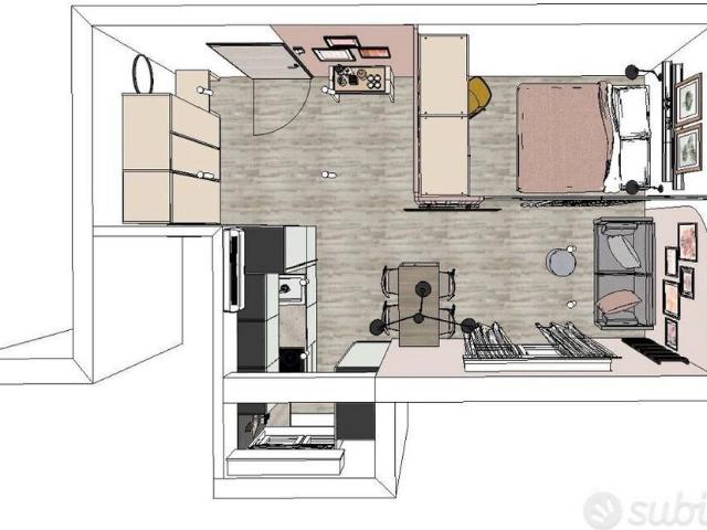 MAGLIANA Loft Ad. METRO B