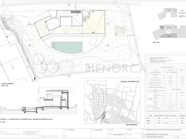 Magnifica parcela de terreno edificable en Binibeca, Menorca
