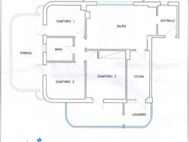 Magnífica vivienda situada en uno de los edificios más emblemáticos de