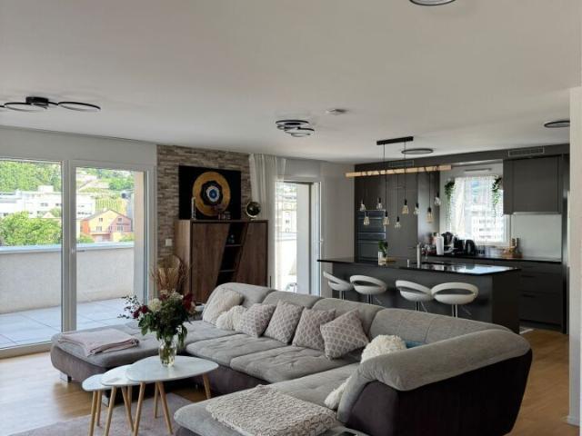 Magnificent Duplex Attic of 4.5P / 3 BRB / 3 bathrooms / 1 large terrace / magnificent view
