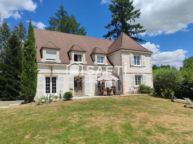 Magnifique maison bourgeoise en pierre de 1976 197m² Saint Priest Taurion