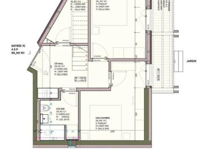 Magnifique maison contiguë de 4.5 pièces en construction
