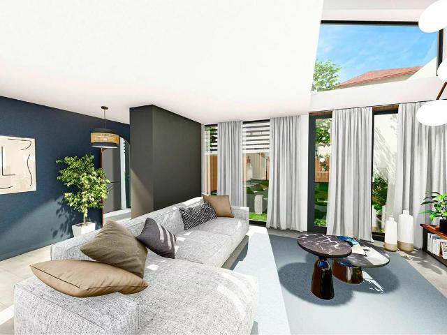 Magnifique Maison De Type Loft De 111m2 A Montchat Avec Jard. 111m² Lyon 3ème