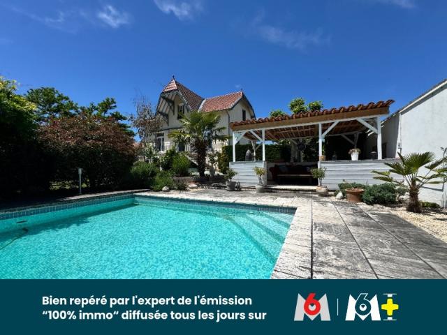 Magnifique maison familiale de caractère avec jardin paysager, piscine chauffée et prestations de qualité