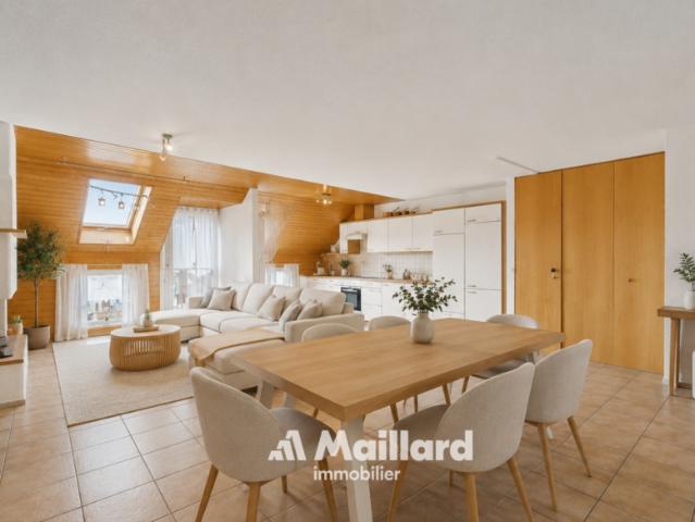 Magnifique attique duplex de 170 m² aux volumes exceptionnels