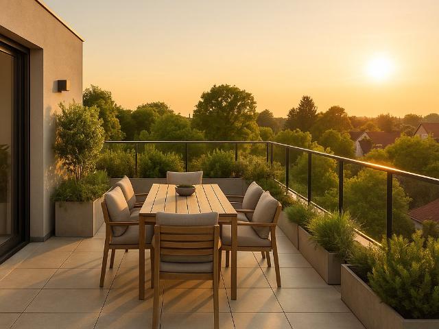MAGNIFIQUE ATTIQUE ! PLUS DE 50M² D'EXTERIEUR! DOUBLE BAIE VITREE DANS LE SEJOUR LUMINOSiTE MAXIMALE 4 pièces, 80 m²