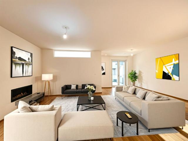 Magnifique Appartement avec une très belle terrasse de 25 m2 au centre St Cergue