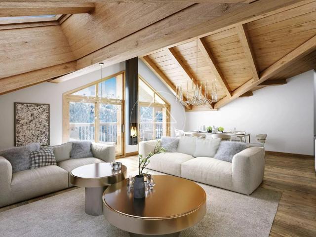 Magnifique Appartement duplex de 4 chambres et coin montagne. 121m² Morzine Avoriaz
