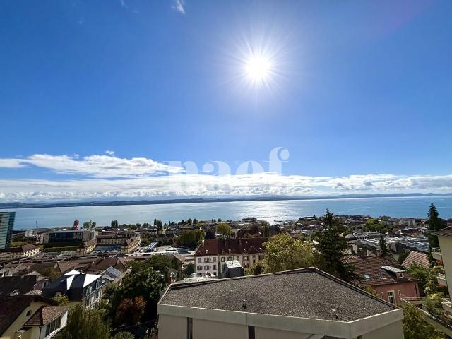 Magnifique appartement de 4 pièces avec vue sur le lac.