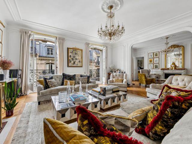 Magnifique appartement haussmannien – Iéna