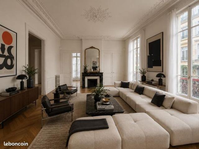 Magnifique appartement haussmannien rénové | Place de l'Hôtel de Ville | Rouen